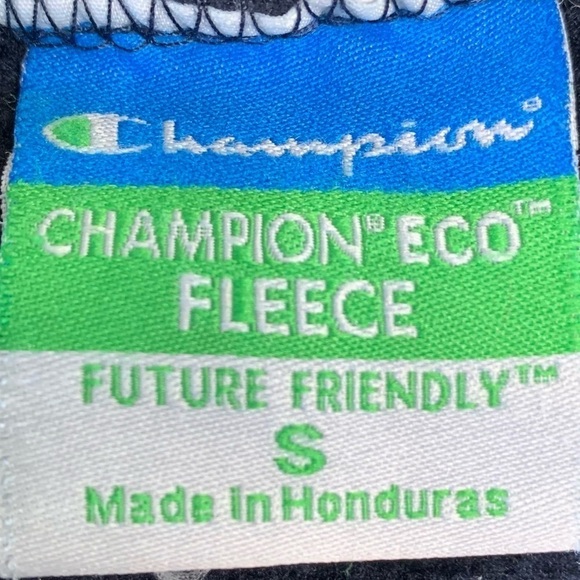 Vintage Yale University Champion Reverse Weave Navy Hoodie Sweatshirt Size Sm. - Picture 8 of 14